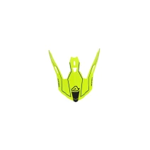 Kšilt přilby Acerbis CARBON 22-06 černá/fluo žlutá