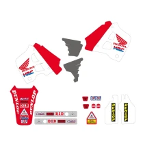 sada polepů Honda CR 125/250 90-92 barvy Honda USA 91