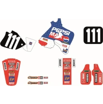 sada polepů Honda CR 125/250 92-94  barvy Honda Pepsi 94