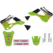 sada polepů KX 125/250 99-02 Team Kawasaki USA 2000