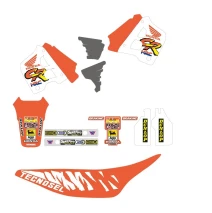 sada polepů+potah pro CR 125/250 90-92 Honda EU 1991