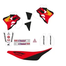 sada polepů Honda+potah pro CR125 95-97 CR250 95-96 Honda USA 95
