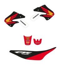 sada polepů+potah pro  Honda CR125 98-99 CR250 97-99