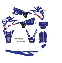 sada polepů+potah pro YZ 96-99 Team Yamaha 98