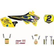 sada polepů+potah pro  RM 01-08 Team Suzuki 01