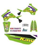 sada polepů+ potah pasuje na KX 94-98 Team Kawasaki 98