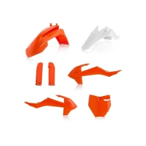 Sada plastů ACERBIS pro KTM SX50 16-23, GAS GAS MC50 21-23 oranž/bílá