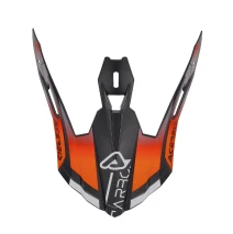 Kšilt přilby Acerbis CARBON 22-06 černá/fluo oranž