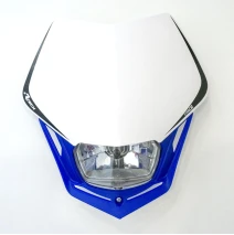Maska RACE TECH se světlem V-FACE modrá