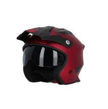 přilba JET ARIA METALLIC červená vel. S                                                                                                                                                                                                                   
