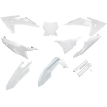 Sada plastů ACERBIS pro KTM SX 23-24, SXF 23-24 bílá