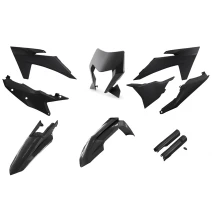 Sada plastů ACERBIS pro KTM EXC 24-25, EXCF 24-25 černá
