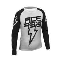Dres ACERBIS junior J-KID BLIZZARD šedá/černá vel. M