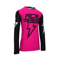 Dres ACERBIS X-FLEX BLIZZARD černá/růžová vel. S