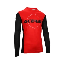 Dres ACERBIS MX J-TRACK INC červená/černá vel. XL