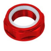 Matice osy zadního kola pasuje na CR125/250/00-07, CRF250/04-24, CRF450/02-24 červená