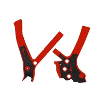 Kryt rámu RTECH pro Fantic XX 21-25, XE 21-25, XX 21-25 červená/černá