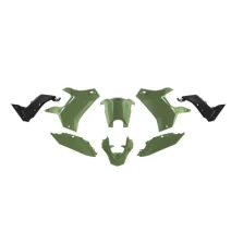 T7 Revolution sada plastů pasuje na Yamaha Tenere 700 19-24 Navy zelená