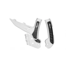 Kryt rámu RTECH pro KTM SX 23-25, SXF 23-25, EXC 24-25, EXCF 24-25 bílá/černá