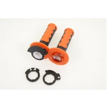 Rukojeti / gripy set KTM oranž