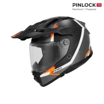 Přilba Acerbis  ATTACK černá/fluo oranž