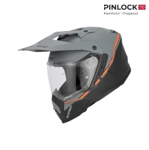 Přilba Acerbis  ASSAULT GRAPHIC černá/fluo oranž