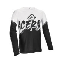Dres ACERBIS junior MX LINEAR černá/bílá