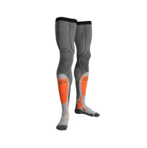 Nadkolenky ACERBIS  X-LEG PRO VENTED šedá/oranž
