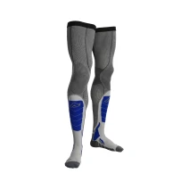 Nadkolenky ACERBIS  X-LEG PRO VENTED šedá/modrá