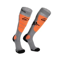 Podkolenky ACERBIS MX IMPACT VENTED šedá/oranž