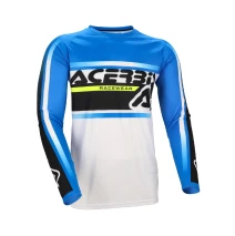 Dres ACERBIS junior MX LINEAR bílá/modrá