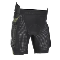 Spodky s chrániči Acerbis HARD RUSH černá/šedá