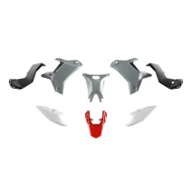 T7 Revolution sada plastů Rtech pro yamaha Tenere 700 25-26 šedá/bílá/červená