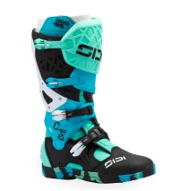 boty motokrosové SIDI CROSSAIR X messy/cyan