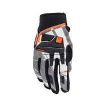 Rukavice ACERBIS CE na motokros a enduro šedá/oranž