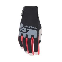 Motokrosové rukavice ACERBIS MX WP 2.0 černá/červená