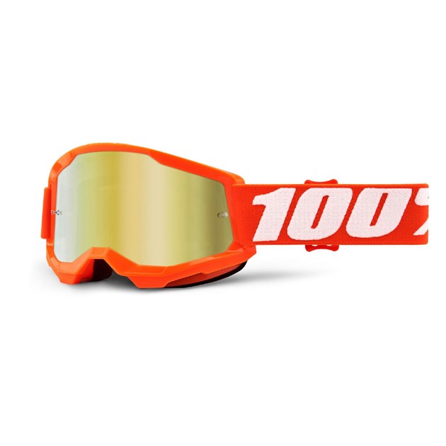 brýle 100% Strata 2 junior oranž-sklo zlaté zrcadlové                                                                                                                                                                                                     