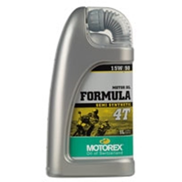 MOTOREX motorový olej 4T polosyntetický 15W50 1 litr                                                                                                                                                                                                      