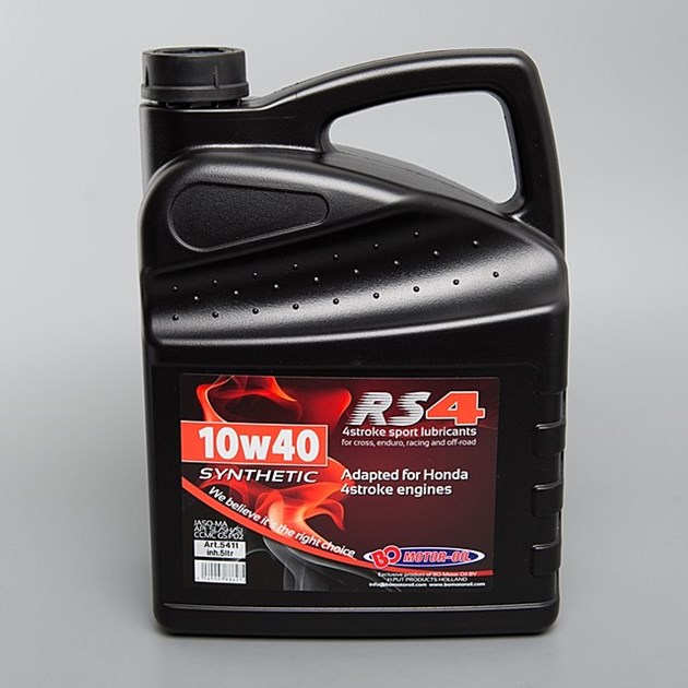 BO OIL motorový olej RS4 HONDA 4T 5litrů                                                                                                                                                                                                                  
